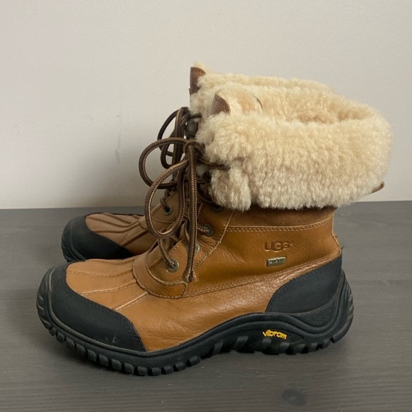 UGG Adirondack III Waterproof Leather
Winter Bootie Camel Size 7.5 - Picture 2 of 14